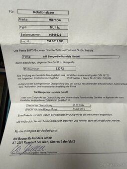 Rotačný laser Mikrofyn ML-11 - 3