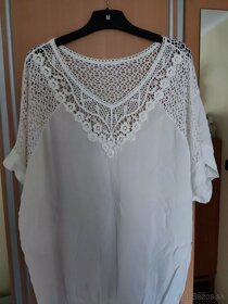 Predám dámsku letnú ľahkú bluzku bielu - 3