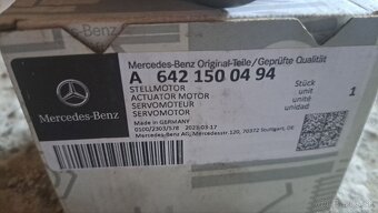 Nastavovač klapky originál nový mercedes W211 - 3