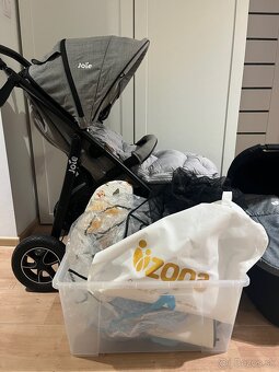 Športový kočík Joie Mytrax + vanička Joie a príslušenstvo - 3