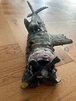 Vrak lietadla do akvária - 3