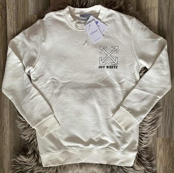 Mikina offwhite S - 3