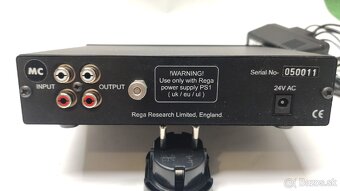Predám MC predzosilňovač REGA Fono - 3