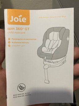 Predam detskú autosedačku Jole Spin 360-GT - 3