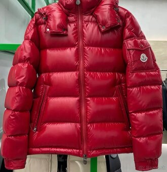 Moncler bunda cervena - 3