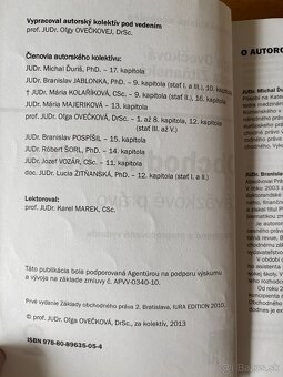 Kniha Obchodné právo - Záväzkové právo (O. Ovečková a kol.) - 3