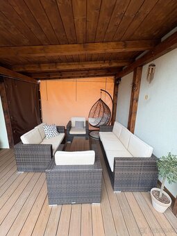 Ratanové sedenie exterio - 3