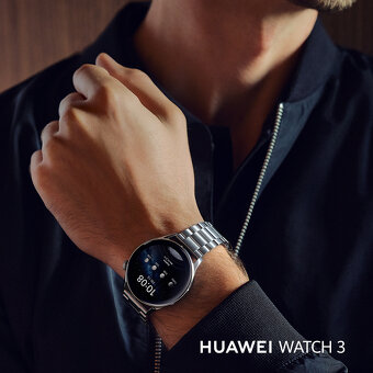 predám HUAWEI Watch 3 Elite Silver zachovalé - 3