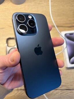 Iphone 15pro 256gb cosmic blue - 3