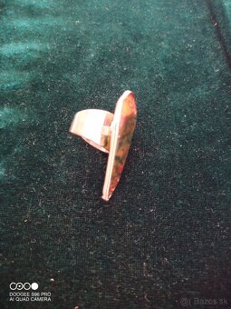 Prsteň s kameňom/ Achát/ - 3