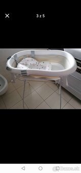 Vanička na kupanie so stohanom a s podlozkou - 3