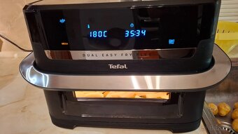Teplovzdušná fritéza Tefal Dual Easy Fry Flex 9 l - 3