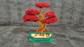 Machový bonsaj dekorácia - 3