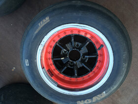 Retro rally disky Braid 1RC 13" + 2 sady pneu - 3