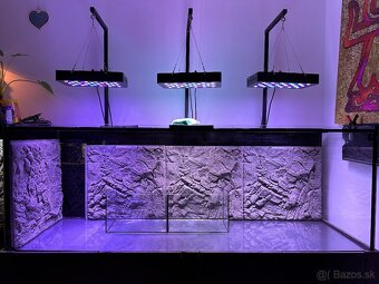 Akvarium /Terarium + svetla + stolík - 3