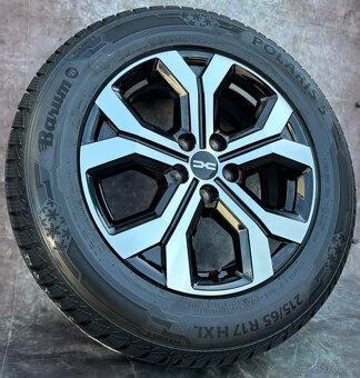Nová zimní original sada alu Dacia Duster 215/65R17 - 3