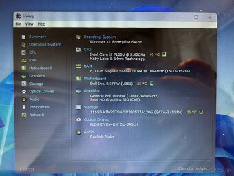 Dell Inspiron 15-15,6"HD Touch,Intel i3-7100,8gb,128gb SSD - 3