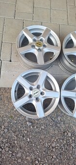 Predám disky Enzo 5x100 R14 6J, ET38 - 3