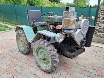 Malotraktor 4×4 diesel. - 3