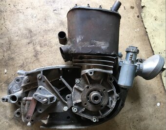 Motor jawa 250 pérák dvouválec na preteky J. Lakatoše - 3