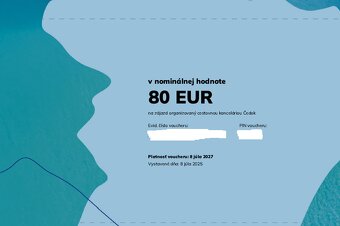 Darčekový voucher CK Čedok - 3