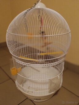 Ferplast klietka pre vtáky BALI biela - 3