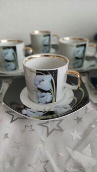 Kávová súprava, Karlovarský porcelán Czechoslovakia, - 3