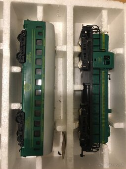 Set vlacikov s kolajnicami MEHANOTEHNIKA H0 - 3