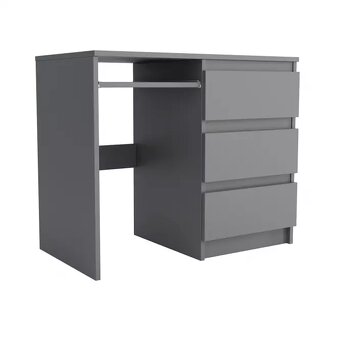 Písací stolík antracit - 3