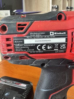 Akumulátorová vŕtačka Einhell TC-CD 18/35 Li + 2.5Ah batéria - 3