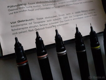 Sady technických, rysovacích pier - rôzne značky - 3