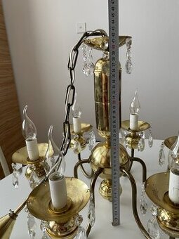 opravený kryštálový luster - 3