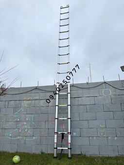 ☘️ [AKTUÁLNE] - Teleskopický hliníkový rebrík 6,2m + HÁK - 3