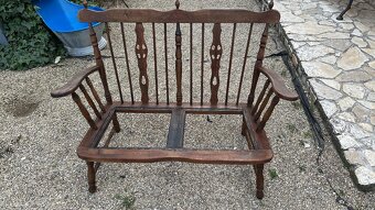 drevená lavica - 3
