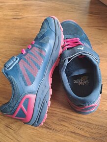 Turistické topánky McKinley modré pre dievča veľkosť 34 - 3