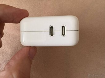 Apple 35 W Dual USB-C sieťový adaptér nabíjačka - 3