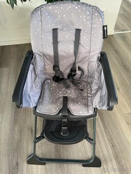 KINDERKRAFT Stolička jedálenská Foldee Grey - 3