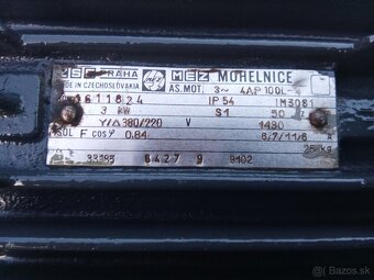Elektromotor 3kW , 1430ot. prírubový - 3
