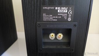 NOVÉ - kvalitné pasívne reproduktory Creative E‑MU XM7 - 3