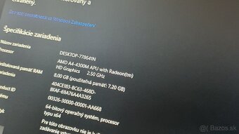 Konštrukčne odolný HP Probook,14.1LED,256gb SSD, 8gb ram - 3