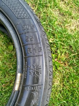 4x zimné pneumatiky 205/55R16 - 3