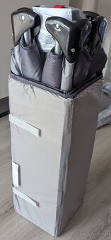 Cestovná postieľka / detská postieľka – s matracom - 3