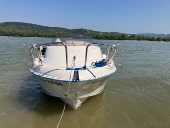 Predám motorový čln s vozíkom na prepravu - 3