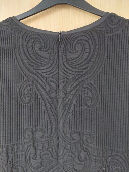 dámske šaty čierne č.46 -nenosené - 3