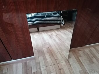 Predám profesionálne zrkadlo v nerezovom ráme a zrkadlá. - 3