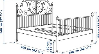 IKEA Leirvik 140×200 - 3