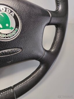 KOŽENÝ VOLANT ŠKODA - 3