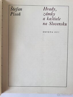 Štefan Pisoň - Hrady, zámky a kaštiele na Slovensku - 3