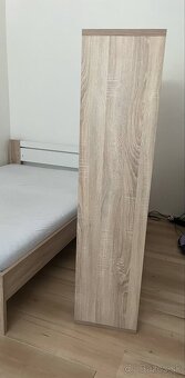 Deliaca stena HALDAGER dub/biela JYSK - 3