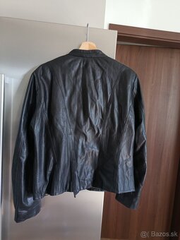Kožená dámska bunda pravá mäkkučká koža L-XL - 3